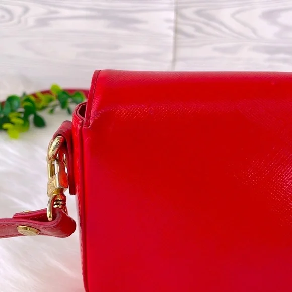 MCM Red Crossbody - Picture 8 of 17